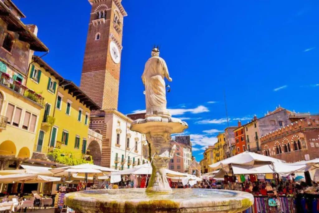 Il Cuscino Di Giulietta - 2 Min From Arena Daire Verona Dış mekan fotoğraf